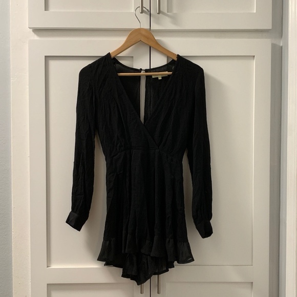 Love & Other Things (ASOS) Black Romper - Picture 2 of 4